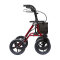 Rollator TAiMA XC, luftbereift, Netz und Stockhalter, rot-metallic (Dietz)