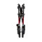 Rollator TAiMA XC, luftbereift, Netz und Stockhalter, rot-metallic (Dietz)