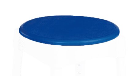 Drehscheibe mit Soft Pad für Duschhocker Redondo, blau (Dietz)