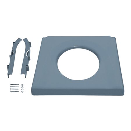 Kunststoff-Sitzbrille für Toilettenstuhl TSU/TSU-2 grau (Dietz)