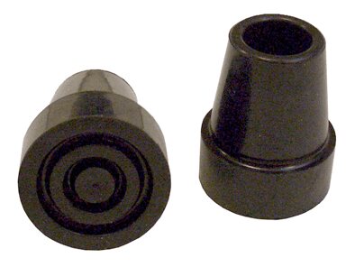 Gummipuffer für Vierfußgehhilfe, 18mm schwarz (Dietz)