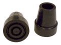 Gummipuffer für Vierfußgehhilfe, 18mm schwarz
