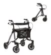 Leichtgewicht-Rollator TAiMA M-ECO mit Netz, Stockhalter...