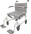Duschtoilettenrollstuhl DUO MOTION XL, 5"...