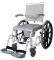 Dusch-Toilettenrollstuhl DuoMotion grau 24" Antriebsräder grau