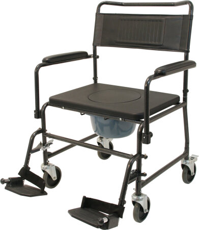 Toilettenrollstuhl TRS 200 XXL anthrazit