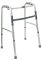 Gehgestell Gecko SF faltbar, starr, silbergrau