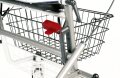 Rollator Cristallo PD-Bremse, anatomische Handgriffe,...