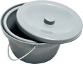 Toilettenstuhl TS 130, grau