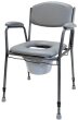 Toilettenstuhl TS 130, grau