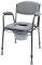 Toilettenstuhl TS 130, grau