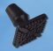 Haftpuffer-Noppenauflage 70x70 mm schwarz