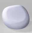 Sitzring 45cm mit Bezug beige/weiß