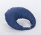 Nackenkrempe MELBOURN mit Druckknopf und Reißverschluss.35cm,blau