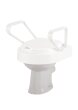 Toilettensitzerhöhung TRILETT2 mit Armlehnen,weiß