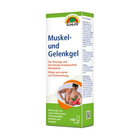 Muskel- und Gelenkgel SUNLIFE 100 ml