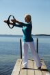 SISSEL Pilates Circle 38cm inklusive Übungsposter schwarz