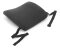 SISSEL Back Auto/Lendenkissen Velour, grau