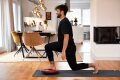Trainingsgerät Sissel Balance Board Plus 37cm, rubinrot