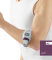 Ellenbogenbandage Push Med Epi grau-aubergine universal