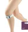 Patellabandage Push med Universal grau-aubergine