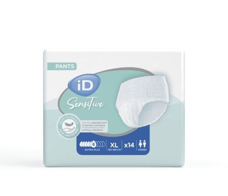 iD Sensitive Pants Extra PlusX-Large Hüfte 130 bis 180 cm (1 Karton:8x14Stk.)