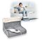PROMED Fußwärmer KFS-100, 30 x 30 x 23cm, 3 Stufen, grau