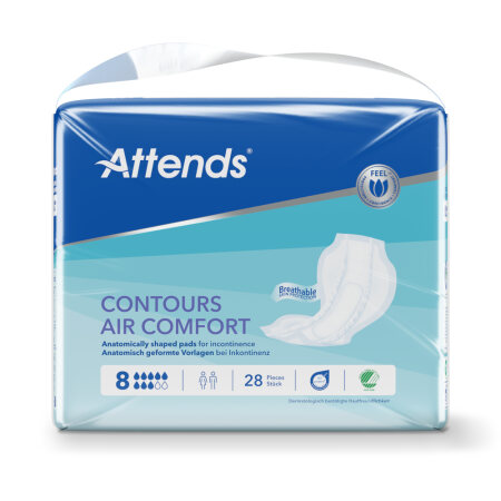 Vorlage Attends Contours Air Comfort 8 (1Karton:4x28Stk.)