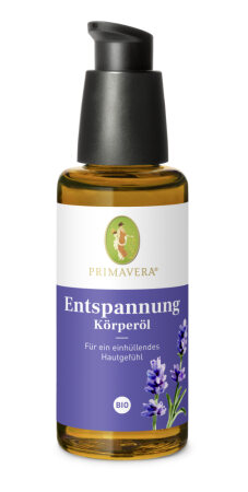 Primavera Entspannung Körperöl bio Aromapflege, 50 ml