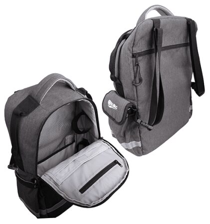 ROLKO-BAG Rollstuhl-Multitasche grau 28x47x15cm