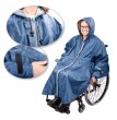 Rollstuhl-Regencape ROLKO-rainPRO mit Ärmeln