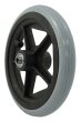 Rad mit PU-Reifen 5 Speichen Nabenlänge 60 mm,...