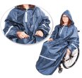 Rollstuhl-Regencape ROLKO-rainPRO mit Ärmeln und...