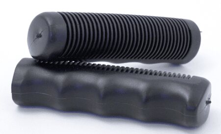 Handgriff schwarz für Rollstühle (Paar)