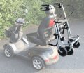 Rollatorhalter für Scooter und Standard Rollatoren