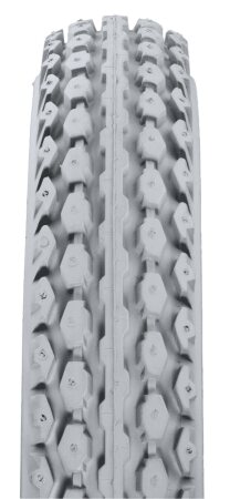 Decken für Standard-Rollstuhl 12.1/2x2.1/4" (310x55 mm) verstärkt M6 grau