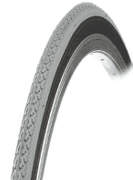 Hochdruckdecken für Aktiv-Rollstuhl 24x1"(620x25mm)M12, grau