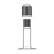 Schlauch für Aktiv-Rollstuhl 24x1"(620x25)AV,...
