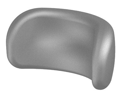 Kopfstütze 5 aus PU-Schaum, schwarz