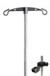 Infusionsstab Edelstahl mit Halter