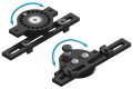 HEMI-System Schwenkarm für Arm-Schale Ausladung 17,5mm
