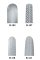 Decken für Standard-Rollstuhl 24 x 1.3/8" (620 x 35 mm) M15 grau
