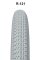 Decken für Standard-Rollstuhl 24x 1.3/8" (620x35 mm) IMPAC Super-Leichtlauf M16 grau