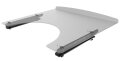 Therapietisch 650x570x5mm mit Vorderkante für SB38-48