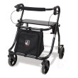 Rollator JUMBO 150 mit Sitz und Tasche, PU anthrazit