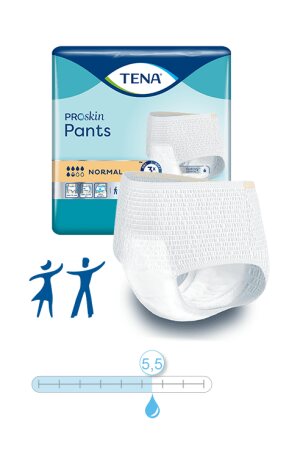 TENA Pants Original Normal M, Hüfte 80-110 cm (1 Karton: 2 x 30 Stück)