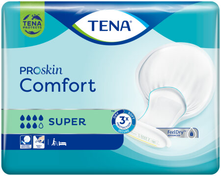 Vorlage TENA ProSkin Comfort Super (1 Karton: 2 x 36 Stück)