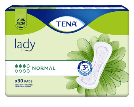 Einlage TENA Lady Normal (1 Karton: 6 x 30 Stück)