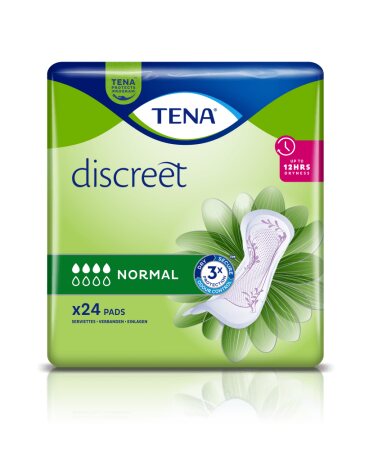 Einlage TENA Lady Discreet Normal (1 Karton: 12 x 24 Stück)