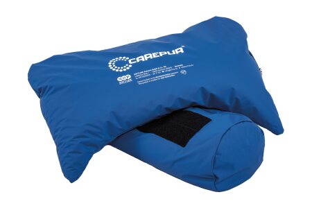 Hemi-Arm-Kissen CarePur M blau